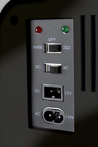 SENSIOHOME, SENSIOHOME Mini Fridge Cooler & Warmer | AC+DC Power - 12v, UK & EU Plug | Compact, Portable and Quiet, For Home, Bedroom, Car