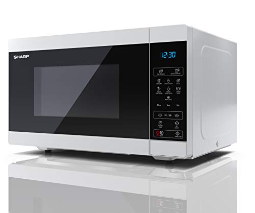Sharp, SHARP YC-MS51U-W 25L 900W Digital Touch Control Microwave - White