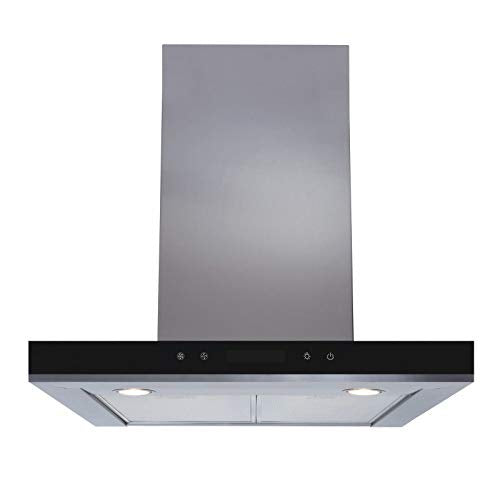 SIA, SIA LIN61SS 60cm Stainless Steel Linear LED Touch Control Cooker Hood Extractor