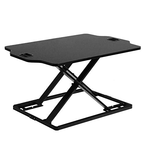 SONGMICS, SONGMICS Standing Desk, Height Adjustable Sit-stand Workstation Converter, Lightweight Stand Up Desk, for Computer, Laptop and Office