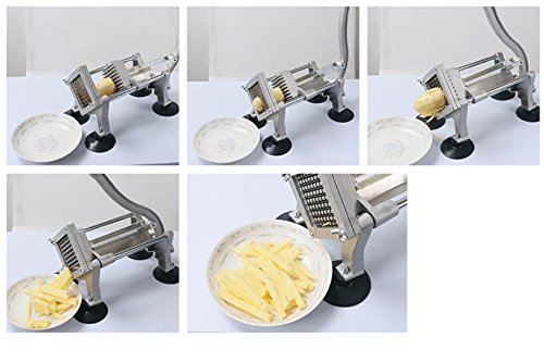 sz5cgjmy, SZ5CGJMY ® New professional Commercial Hand French Fry Fries Making Machine Potato Chip Cutter UK