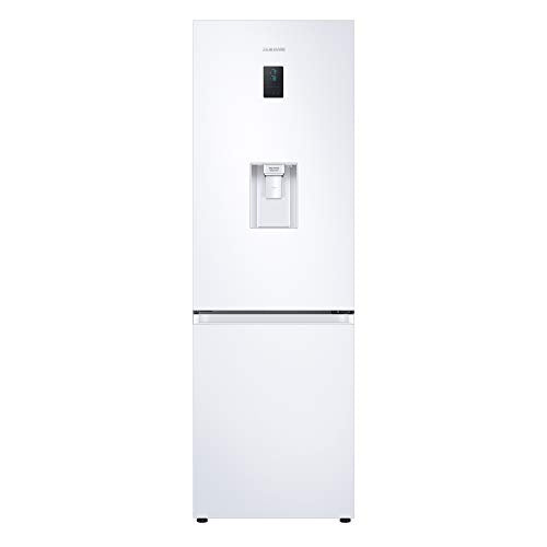 Samsung, Samsung RB34T652DWW/EU Freestanding Fridge Freezer with non plumbed water dispenser, Frost Free, 331L capacity, 60cm wide, White
