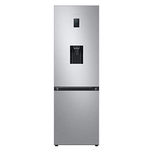 Samsung, Samsung RB34T652ESA/EU Freestanding Fridge Freezer with non plumbed water dispenser, Frost Free, 331L capacity, 60cm wide, Silver