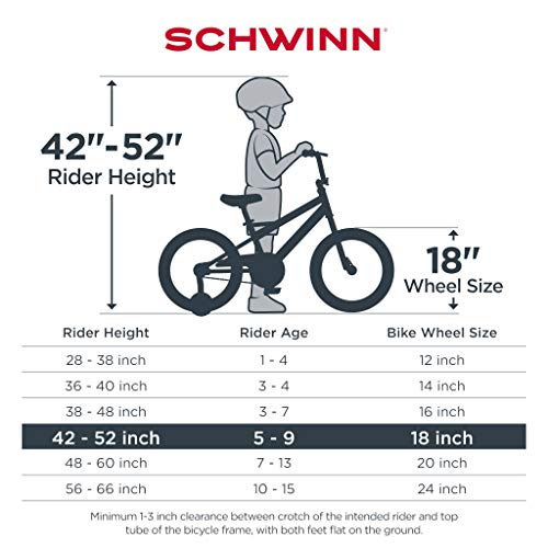 Schwinn, Schwinn Boys' Koen Bicycle, Black, 18-inch Wheels