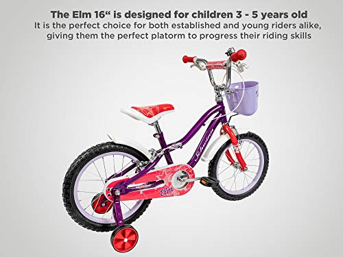 Schwinn, Schwinn Girls' Elm Bicycle, Purple, 16-inch Wheels