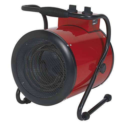 Sealey, Sealey EH3001 Industrial Fan Heater, 3Kw, 2 Heat Settings, Red