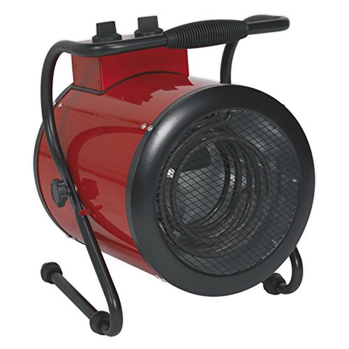 Sealey, Sealey EH3001 Industrial Fan Heater, 3Kw, 2 Heat Settings, Red