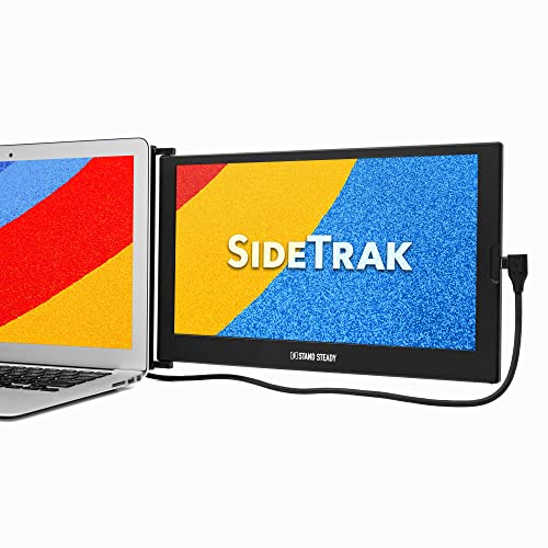 SideTrak, SideTrak Slide Portable Monitor for Laptop 12.5” FHD 1080P IPS Attachable Laptop Screen | Efficient USB Power | Compatible with Mac