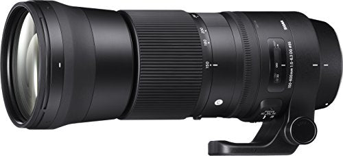 Sigma, Sigma 745101 150 - 600 mm F5 - 6.3 DG OS HSM Contemporary Canon Mount Lens, Black
