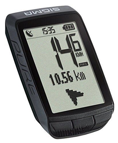 Sigma Sport, Sigma Sport Unisex's PURE GPS Cyclo Computer, Black, One Size