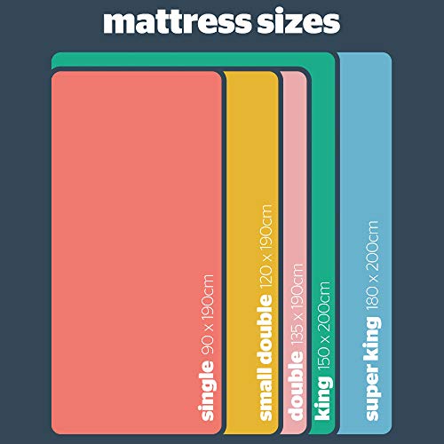 Silentnight, Silentnight 3 Zone Memory Foam Rolled Mattress | Made in the UK |Medium |Single