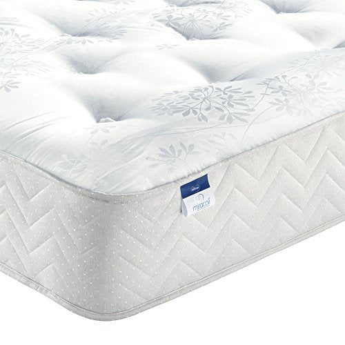 Silentnight, Silentnight Bexley Miracoil Double Size Mattress - Orthopaedic Back Support. Firm, Comfortable. Anti-Allergy. 5 yr Warranty