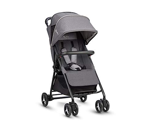 Silver Cross, Silver Cross Avia Stroller, Lightweight and Cabin Approved Pushchair - Galaxy Grey