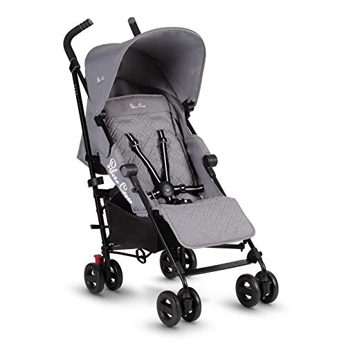 Silver Cross, Silver Cross Zest Stroller, Compact and Lightweight Fully Reclining Baby To Toddler Pushchair – Silver (New 2021)