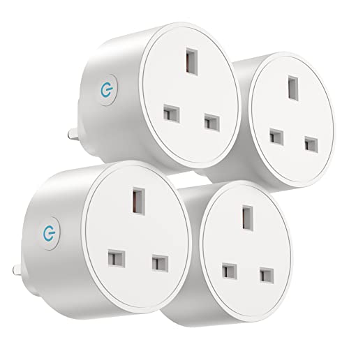 BJS, Smart Plug Mini 13A WiFi Outlet Works with Amazon Alexa, Google Home and SmartThings, Wireless Socket Remote Control Timer Plug