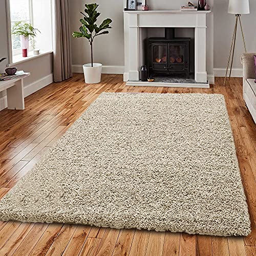 Prime Linens, Soft Warm Thick Dense Pile Non Slip Shaggy Shag Fluffy Area Rug for Hallway Kitchen Bedroom Decor - Rugs Living Room Large Washable