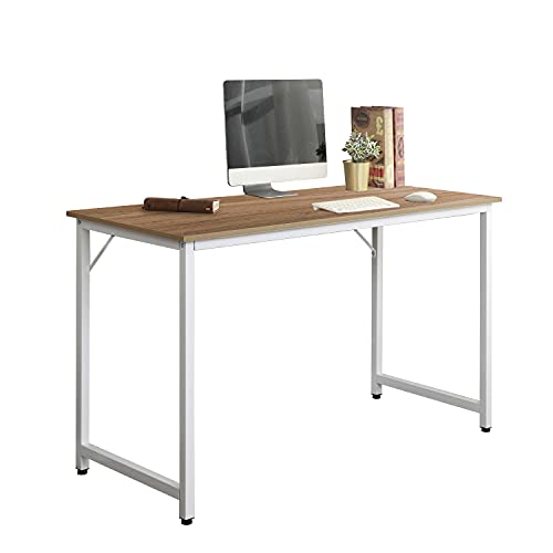 SogesHome, SogesHome Computer Desk 100 x 50 cm Home Office Desks Writing Desk Sturdy Wooden Desk, Oak Color NSD-WK-JJ100-OK