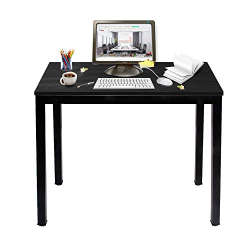 SogesHome, SogesHome Computer Desk 100 x 60 x 75 cm PC Desk Office Desk Workstation for Home Office Use Writing Table,Dinner Table Conference