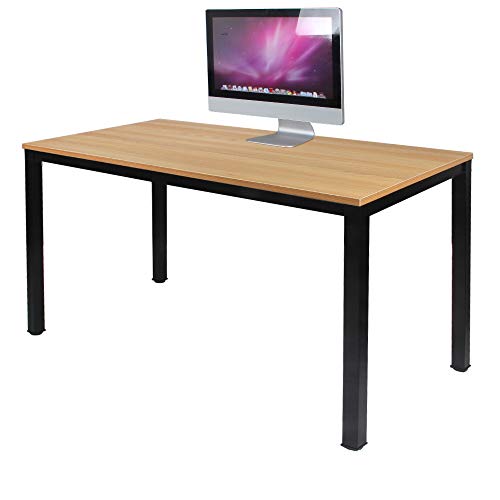 SogesHome, SogesHome Computer Desk 120 x 60 x 75 cm PC Desk Office Desk Workstation for Home Office Use Writing Table, Dining Table