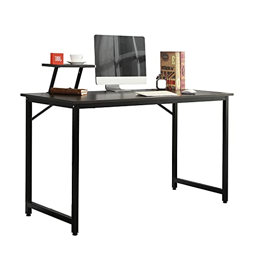 SogesHome, SogesHome Computer Desk Office Study Working Desk Table Writing Table with Display Stand,for Home and Office,120 x 50 x 75 cm