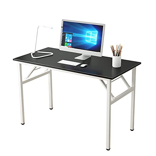SogesHome, SogesHome Folding Table PC Desk Office Desk Workstation for Home Office,Writing Table Dining Table Conference Table