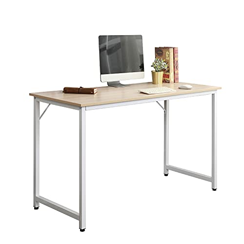 SogesHome, SogesHome Writing Desk Computer Desk 100 x 50 cm Laptop Table, Study Table, Writing Workstation, for Home Office, Space-Saving