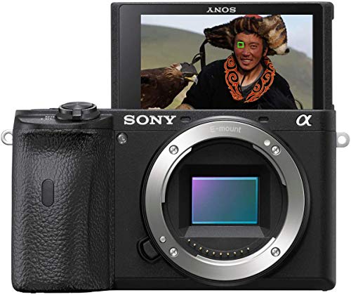 Sony, Sony Alpha 6600 | APS-C Mirrorless Camera ( Fast 0.02s Autofocus, 5-axis in-body optical image stabilisation, 4K HLG, Flip Screen for Vlogging )