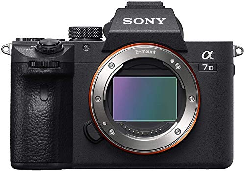 Sony, Sony Alpha 7 III | Full-Frame Mirrorless Camera ( Fast 0.02s AF, 5-axis in-body optical image stabilisation, 4K HLG, Large Battery Capacity )