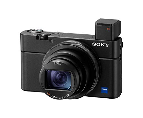 Sony, Sony RX100 VII | Advanced Premium Bridge Camera (1.0-Type Sensor, 24-200 mm F2.8-4.5 Zeiss Lens, Eye Tracking Autofocus for Human