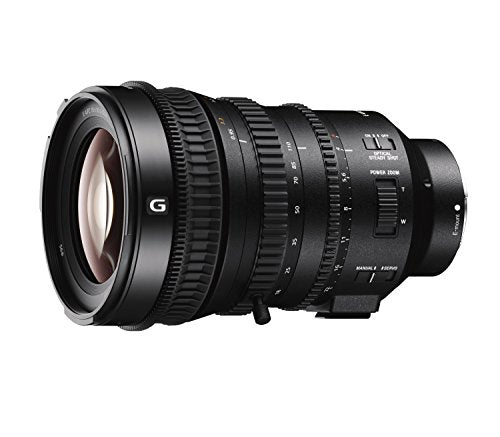 Sony, Sony SELP18110G E Mount Full Frame 18 - 110 mm F4 Power Zoom G-Lens, black