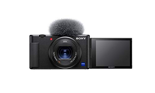Sony, Sony Vlog camera ZV-1 | Digital Camera (Vari-angle Screen for Vlogging, 4K Video) ZV1BDI.EU - Black