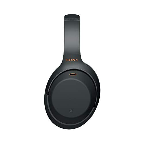 Sony, Sony WH-1000XM3 Noise Cancelling Wireless Headphones with Mic, 30 Hours Battery Life, Quick Charge, Gesture Control