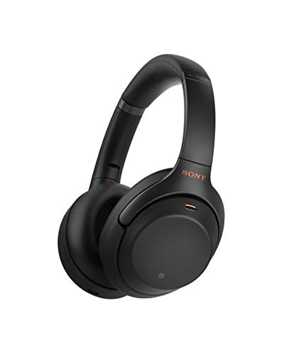 Sony, Sony WH-1000XM3 Noise Cancelling Wireless Headphones with Mic, 30 Hours Battery Life, Quick Charge, Gesture Control