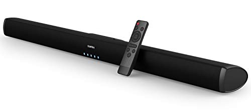 Saiyin, Sound Bars for TV, Saiyin Wired and Wireless Bluetooth 5.0 TV Stereo Speakers Soundbar 32 Inch Home Theater Surround Sound System