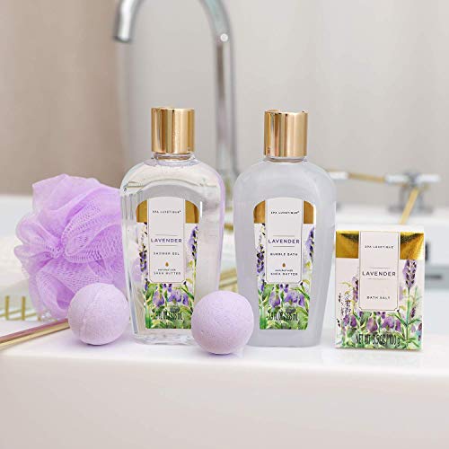spa luxetique, Spa Luxetique Spa Gift Set, Lavender Bath Gift Set
