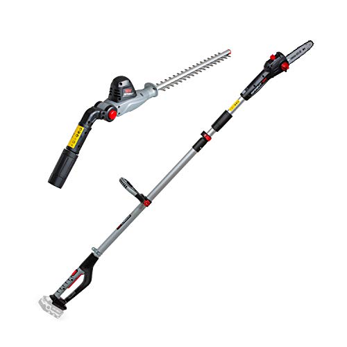 SPRINT, Sprint 18PSH 18V Li-Ion Cordless 20cm Pole Saw & 41cm Hedge Trimmer 2-in-1, Body Only, Telescopic Shaft, 5 Years Warranty, Without Battery