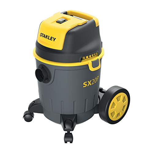 STANLEY, Stanley SXVC20PE Wet&Dry Vacuum Cleaner, Black/Yellow, 20 L-Power Tool Socket
