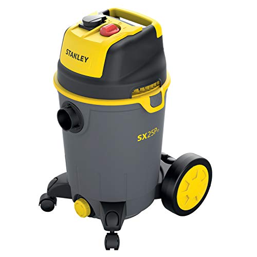 STANLEY, Stanley SXVC25PTDE Wet&Dry Vacuum Cleaner, Black/Yellow, 25 L-Power Tool Socket