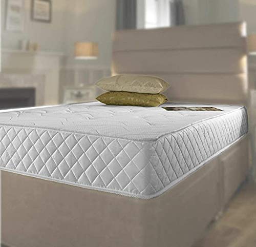 Starlight Beds, Starlight Beds - Single Memory Foam Mattress. Single Mattresses Containing Springs with a Layer of Memory Foam (Single Mattress) 3ft x 6ft3