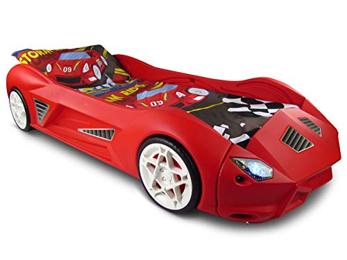 Storm, Storm Racing Car Bed With Working Headlights & Sounds