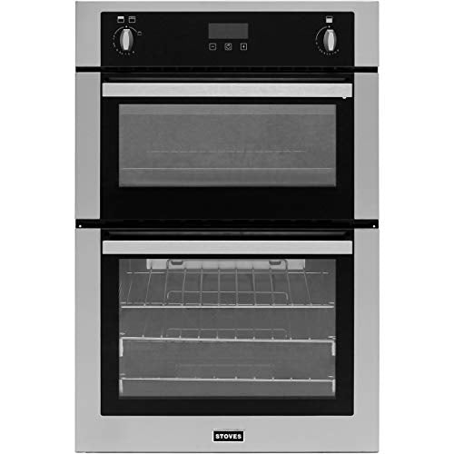 Stoves, Stoves BI900G Built-In A/A Rated Gas Double Oven in Black
