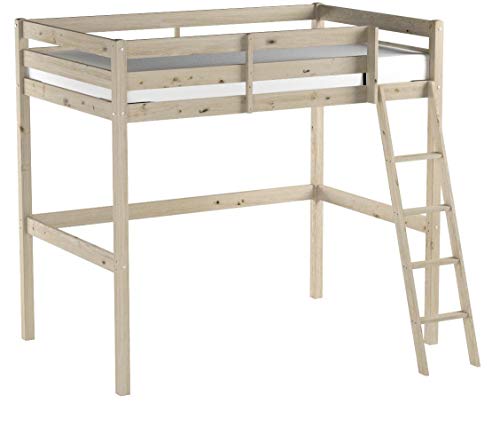 Strictly Beds and Bunks Limited, Strictly Beds and Bunks - Celeste High Sleeper Loft Bunk Bed, 4ft Double