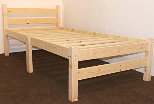 Strictly Beds and Bunks Limited, Strictly Beds and Bunks - Samson Pine Bed Frame, 3ft Single