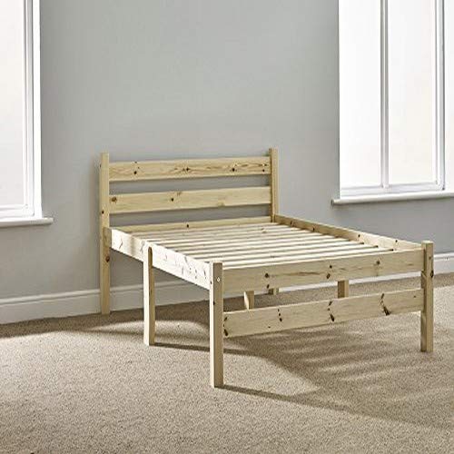 Strictly Beds and Bunks Limited, Strictly Beds and Bunks - Samson Pine Bed Frame, 4ft 6 Double