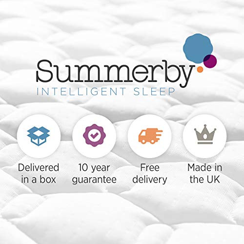 Summerby Sleep, Summerby Sleep' No3. Pocket Spring and Memory Foam Hybrid Mattress | Single: 90cm x 190cm