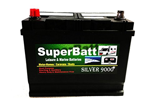 SuperBatt, SuperBatt 12V 85AH CB22MF Leisure Battery Caravan Motorhome Marine Boat