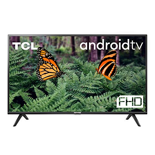 TCL, TCL 40ES568 40-Inch LED Smart Android TV Full HD HDR, Micro Dimming, Netflix, YouTube, DVB Compatible, Dolby Audio, Bluetooth