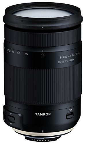 TAMRON, Tamron 18 - 400 mm f3.5-6.3 Di II VC HLD Lens for Nikon - Black