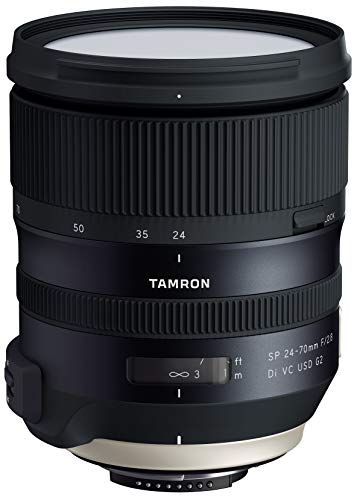 TAMRON, Tamron 24 - 70 mm G2 VC USD Lens for Nikon - Black A032N