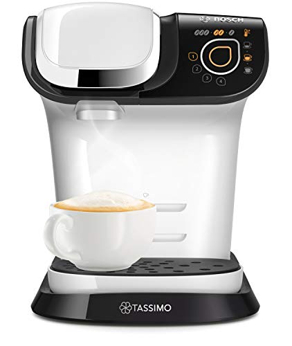 Tassimo, Tassimo Bosch My Way 2 TAS6504GB Coffee Machine, 1500 Watt, 1.3 Litre - White